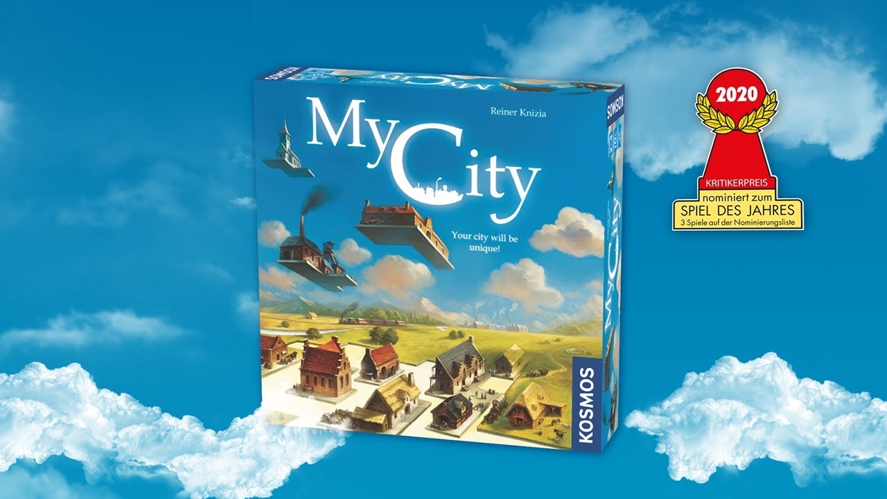 Thames Kosmos My City Board Game Legacy Family Friendly Reiner Kinzia Thames Kosmos