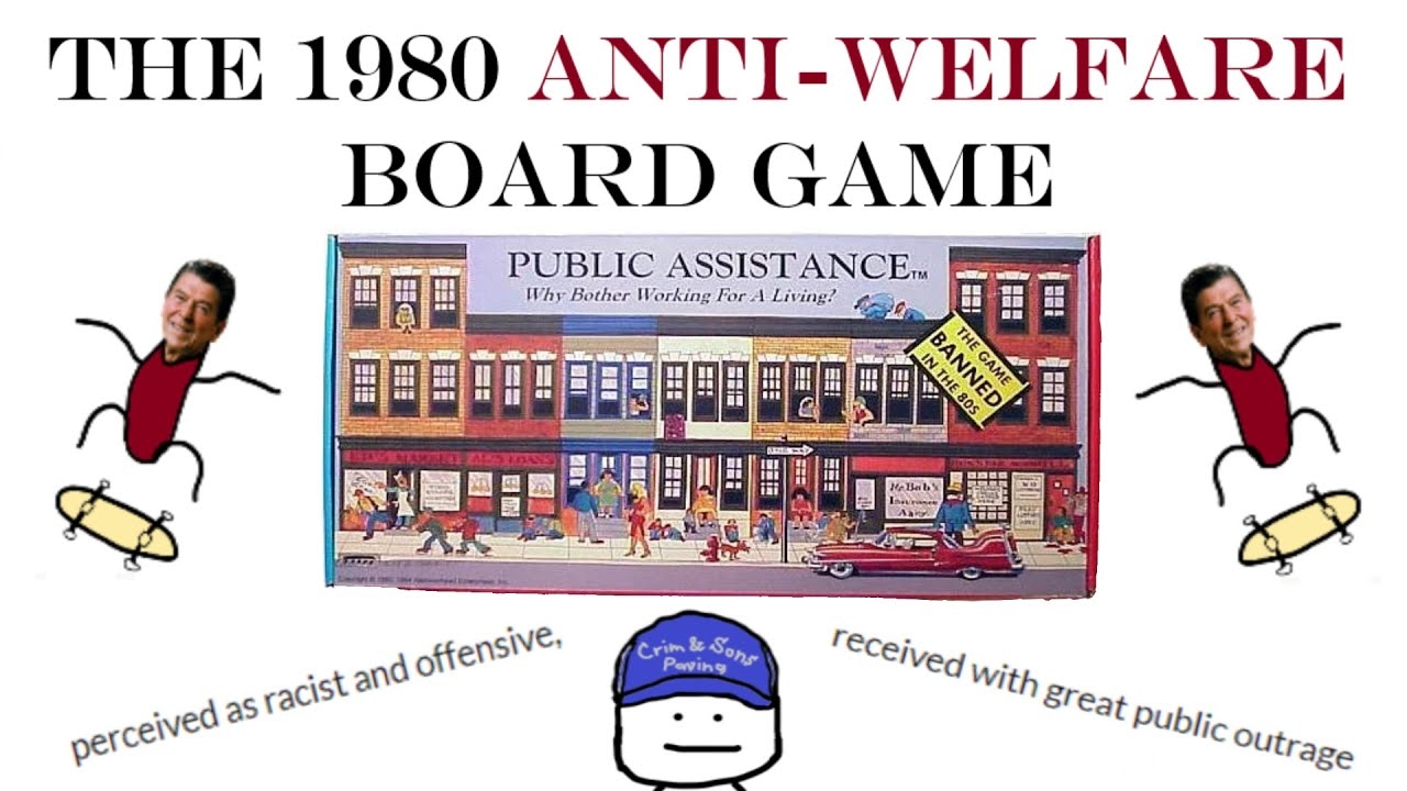 The 1980 Anti Welfare Board Game YouTube