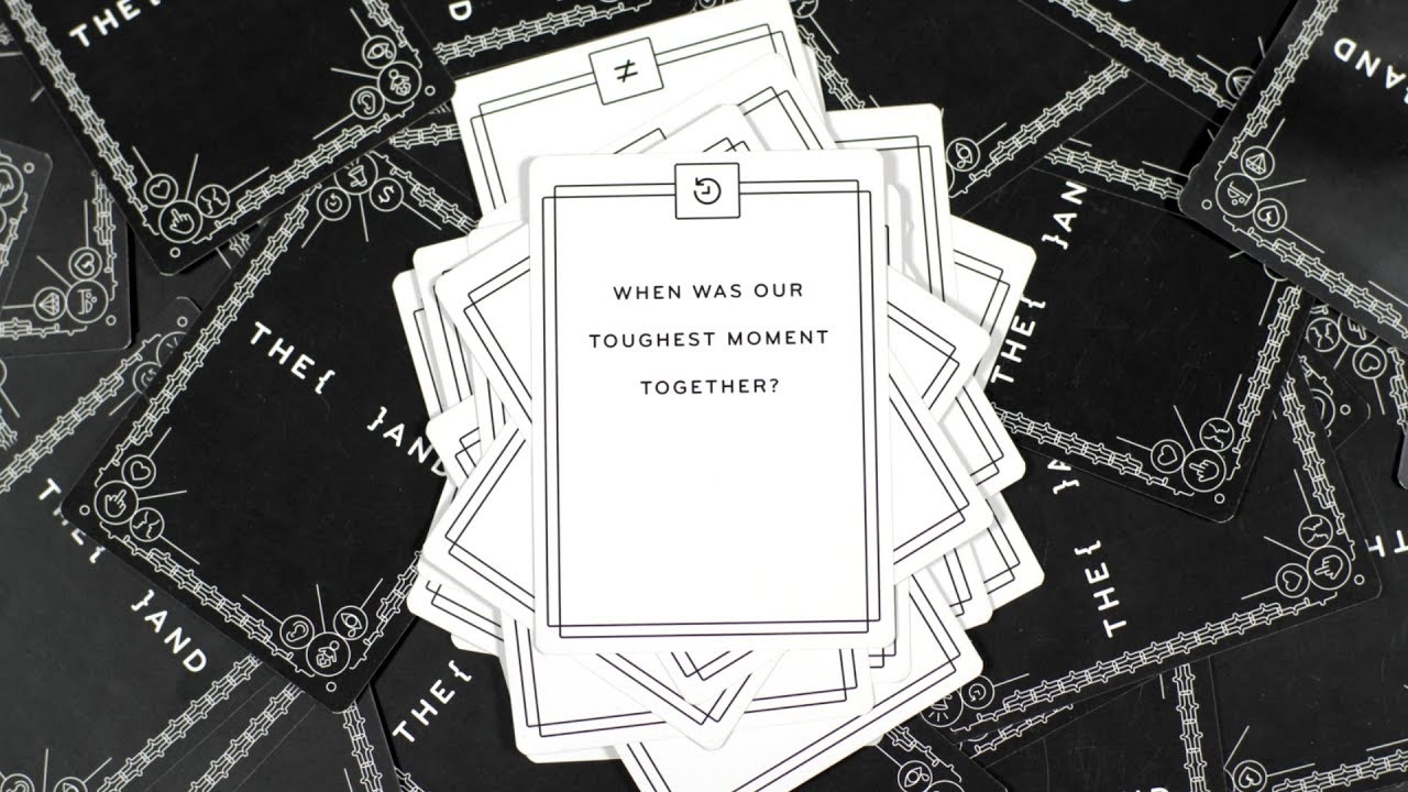 THE AND Relationship Card Game The Skin Deep