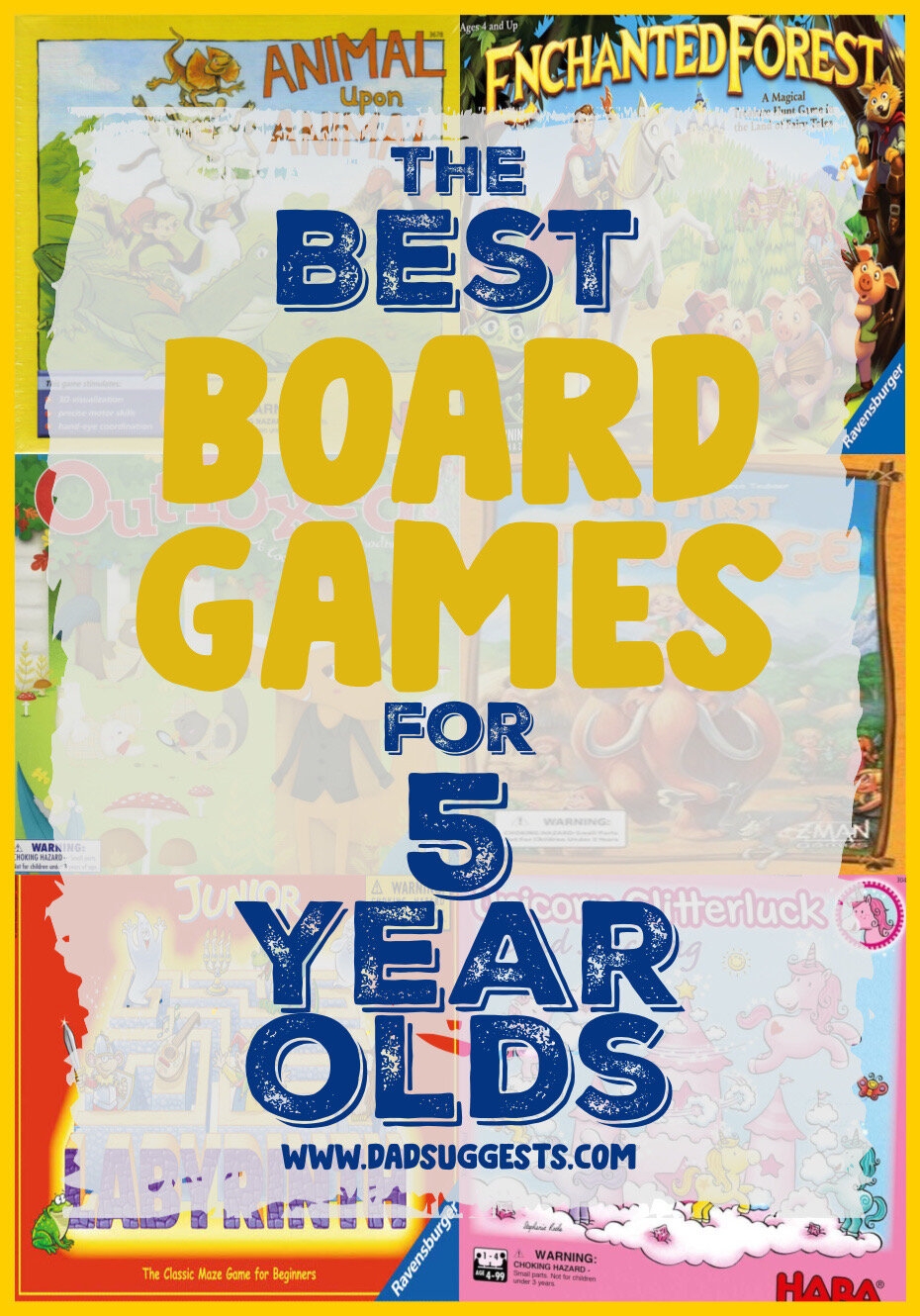The Best Board Games For 5 Year Olds Dad Suggests