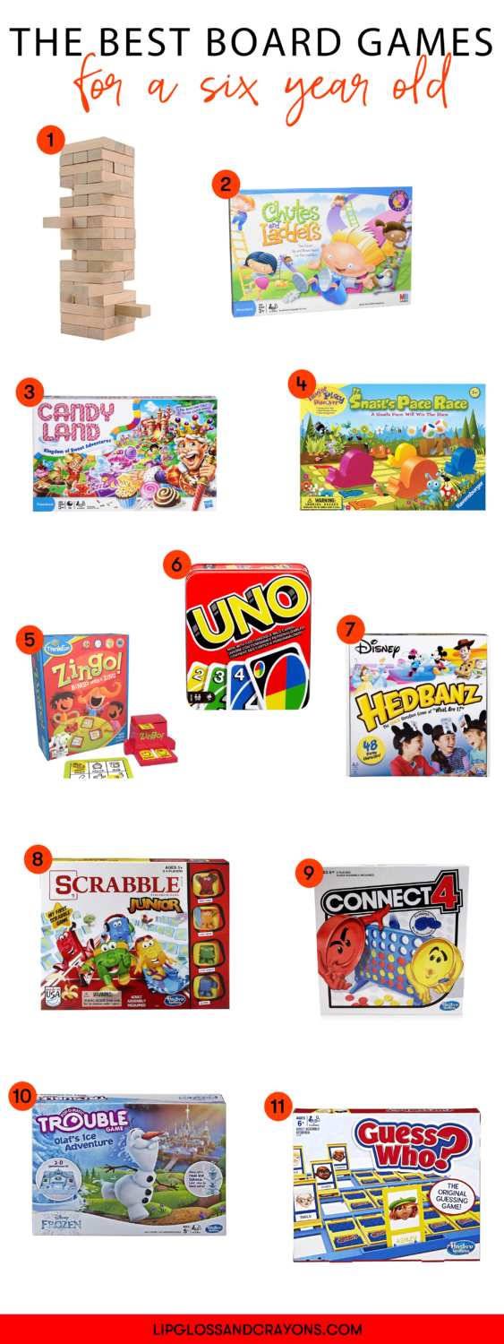 The Best Board Games For 6 Year Olds Lipgloss And Crayons