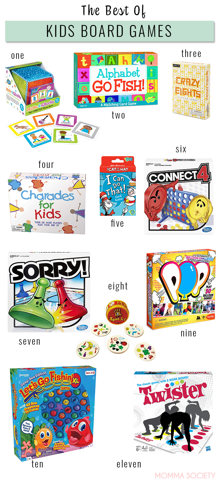 The Best Board Games For Kids Momma Society