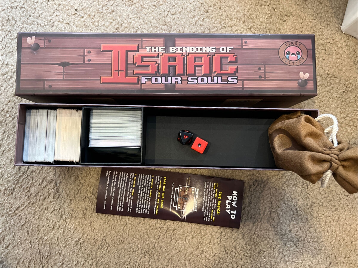 The Binding Of Isaac Four Souls First Edition Board Game EBay