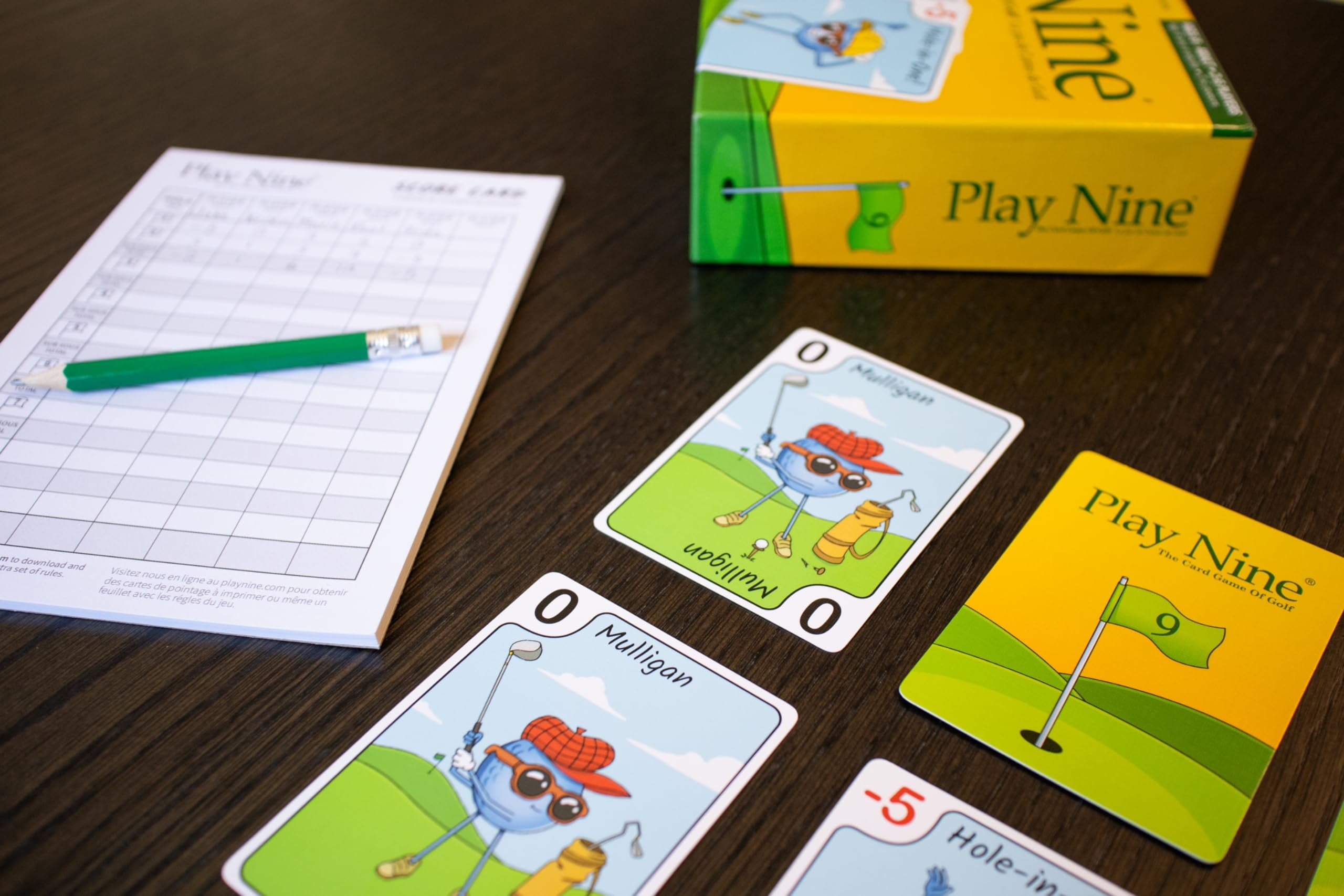 9 hole card game