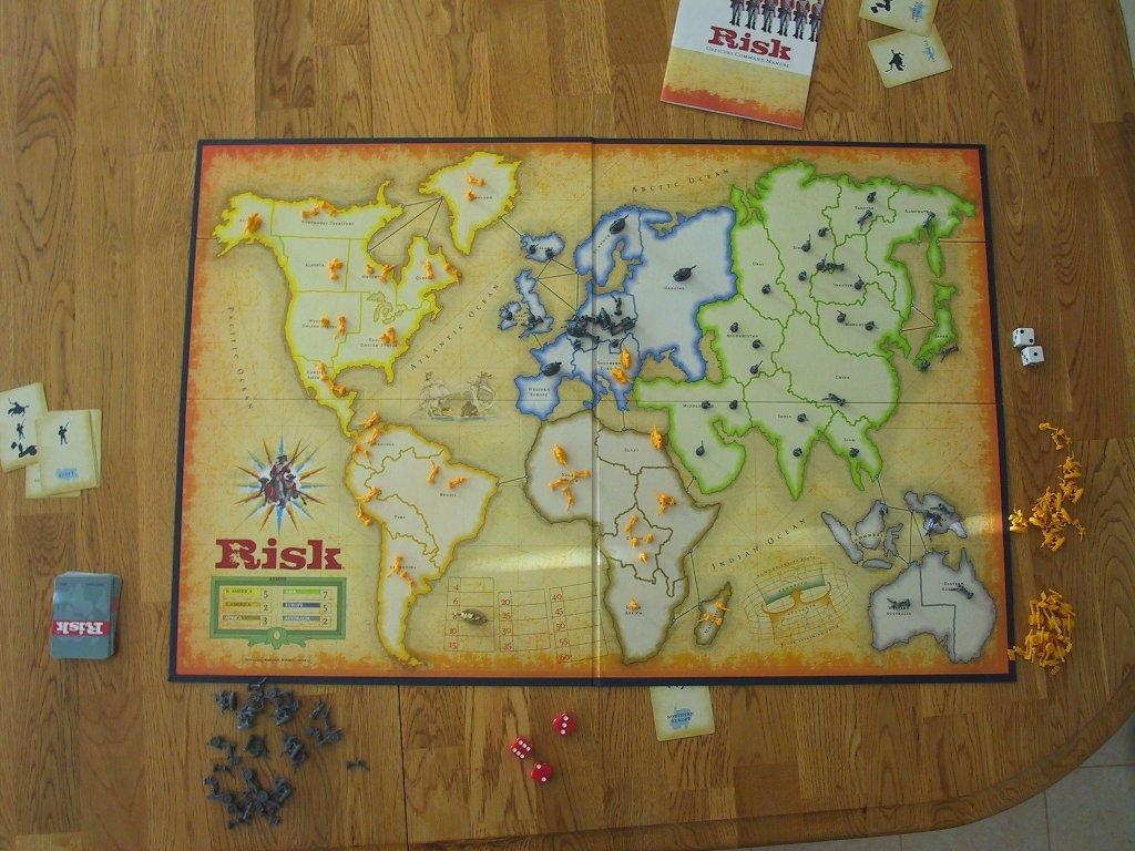 The Cool Science Dad Risk Board Game Bad Geography