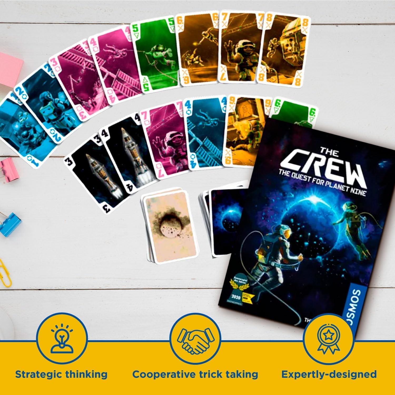 The Crew Cooperative Strategy Card Game For Space Adventure And Mission Completion Walmart