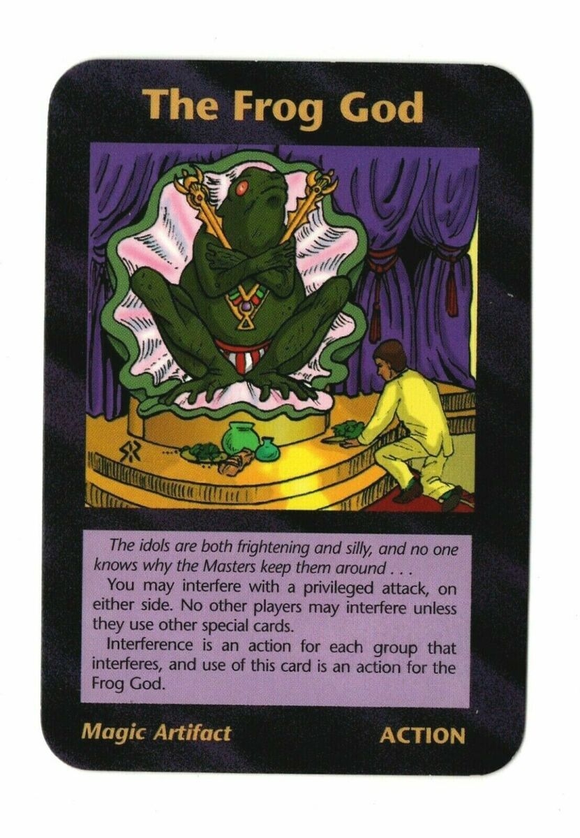 The Frog God Illuminati Limited Edition New World Order INWO CCG Card Game NrMt EBay