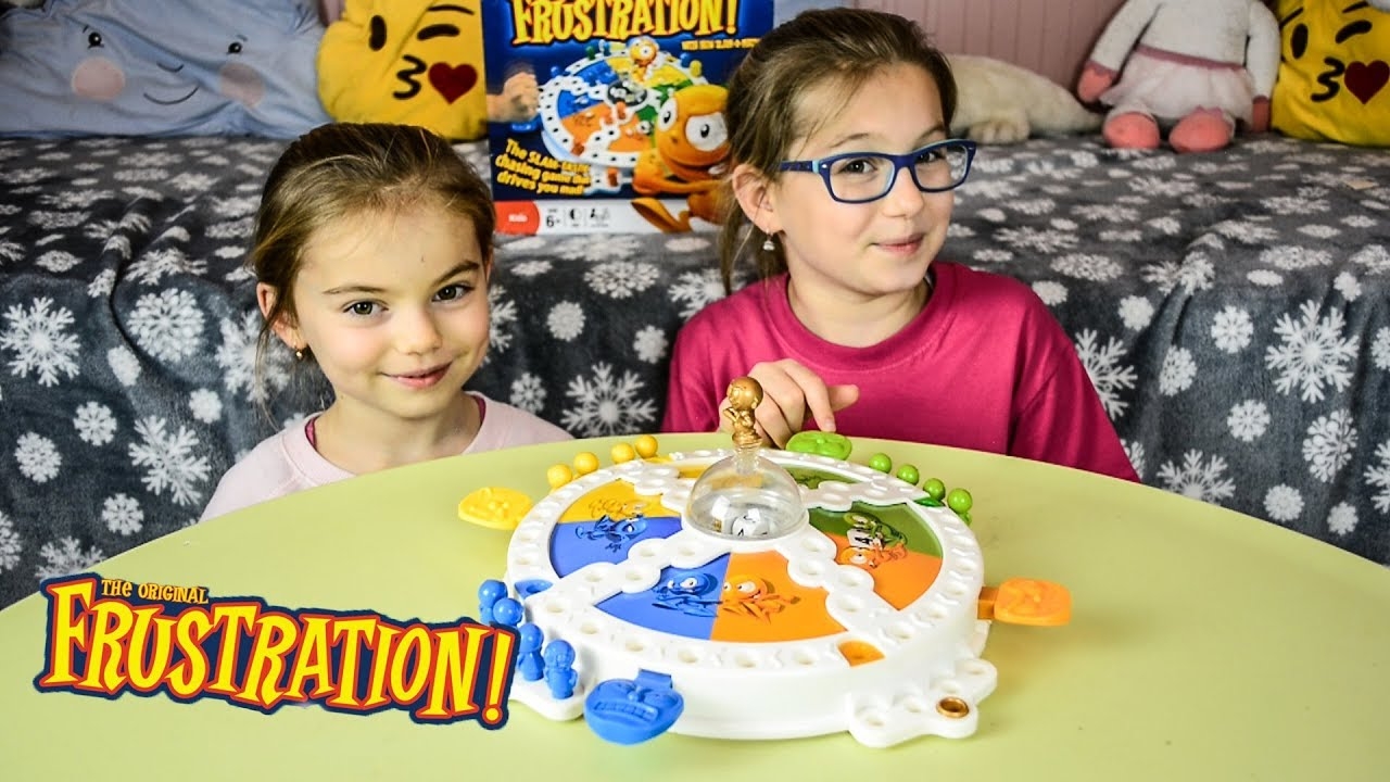 The Frustration Board Game Family Fun Board Game Slam Tastic Chasing Game Review YouTube