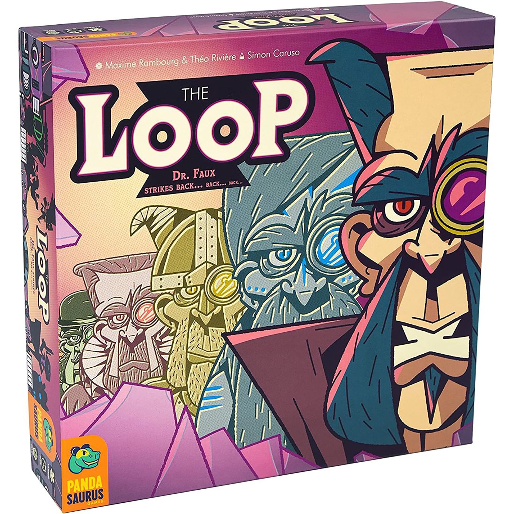 The Loop Strategy Board Game Pandasaurus Gamees Cooperative Game For Adults Ages 12 1 4 Players 60 Min Walmart