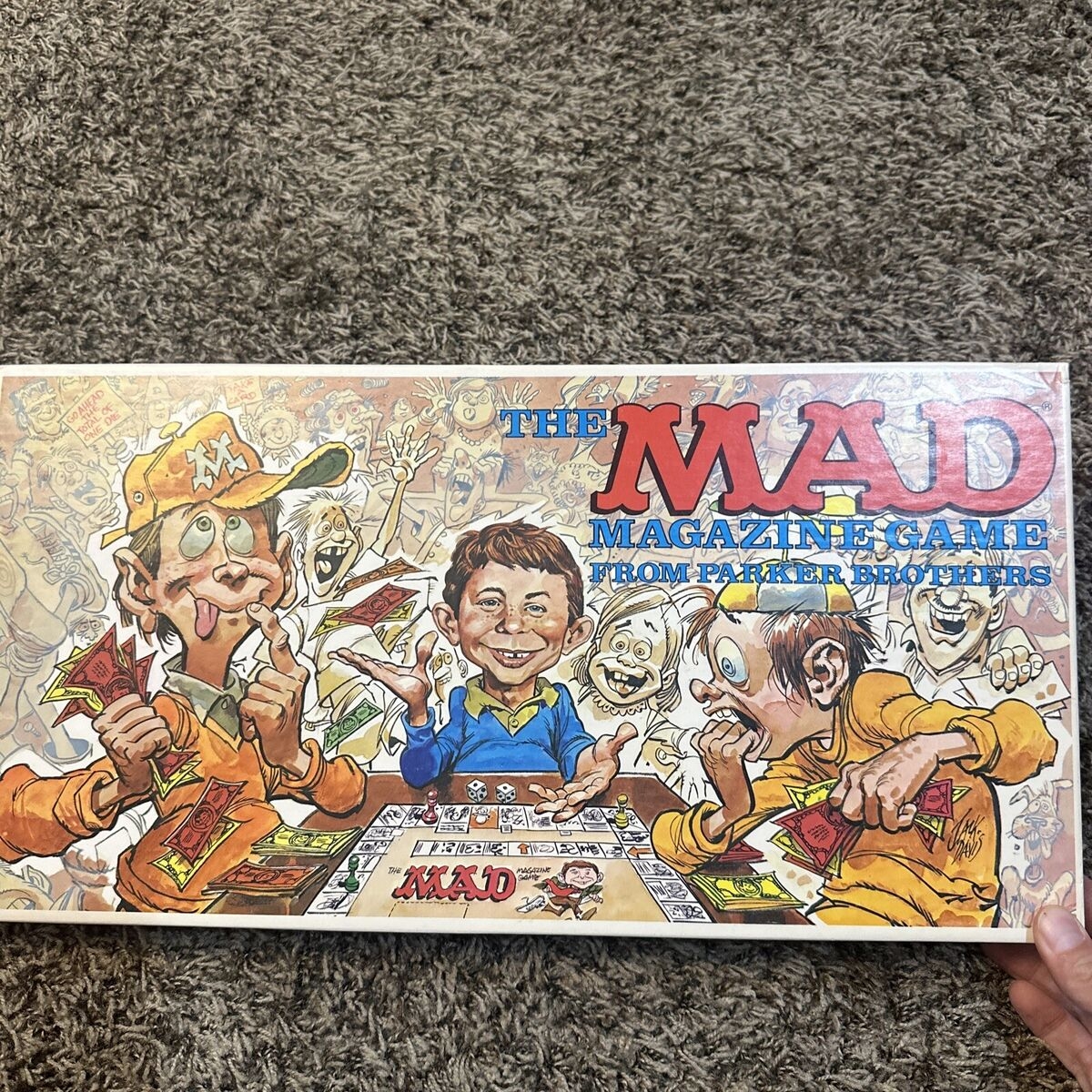 The Mad Magazine Board Game 100 Complete Parker Brothers 1979 Vintage RARE EBay