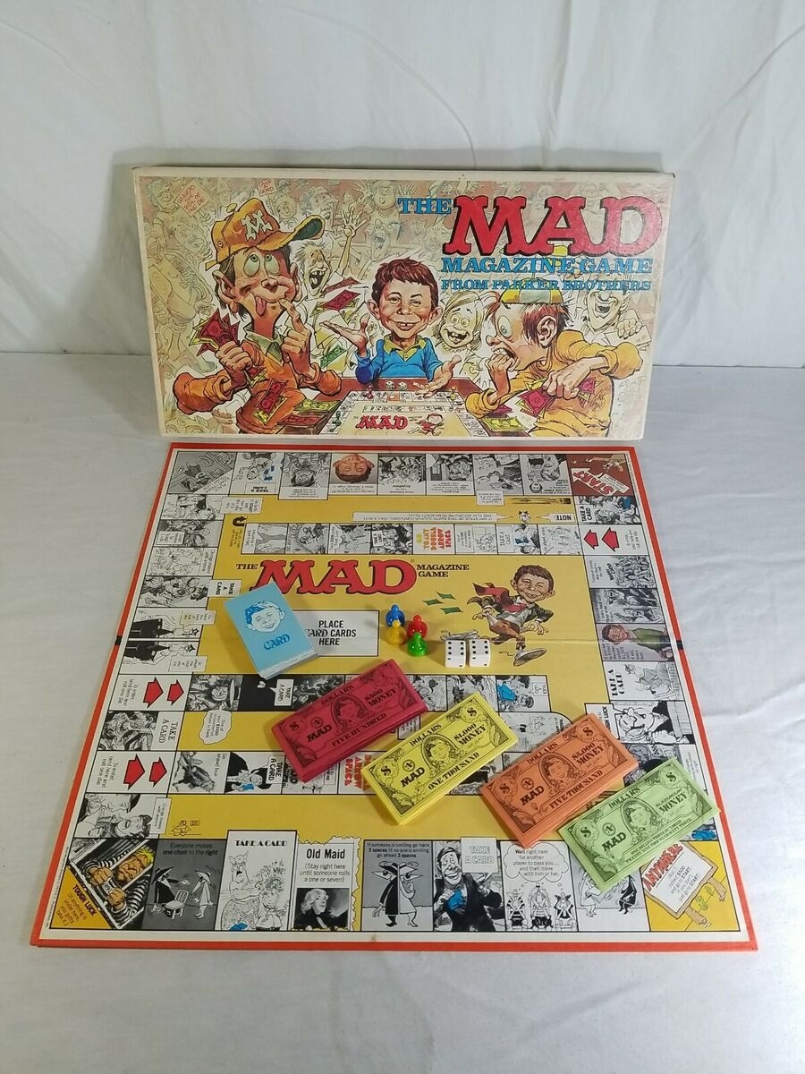 The MAD Magazine Game 1979 Parker Brothers No 124 Vintage Complete EBay