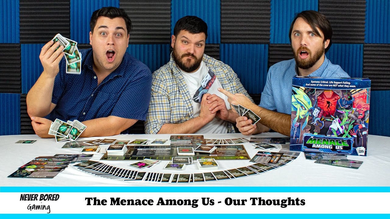 The Menace Among Us Our Thoughts Board Game YouTube