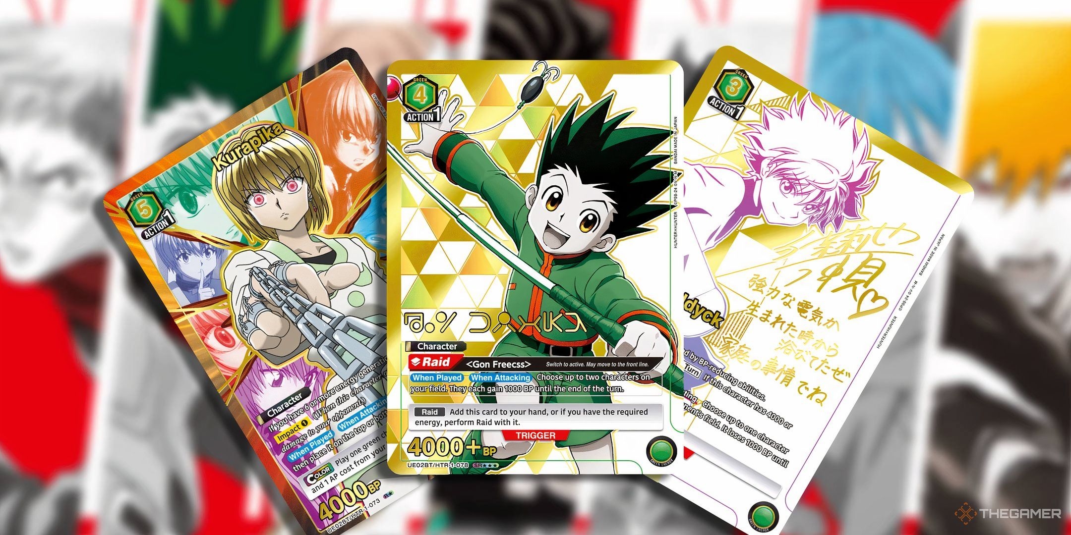 The Most Expensive Union Arena Cards From From UE02 Hunter X Hunter