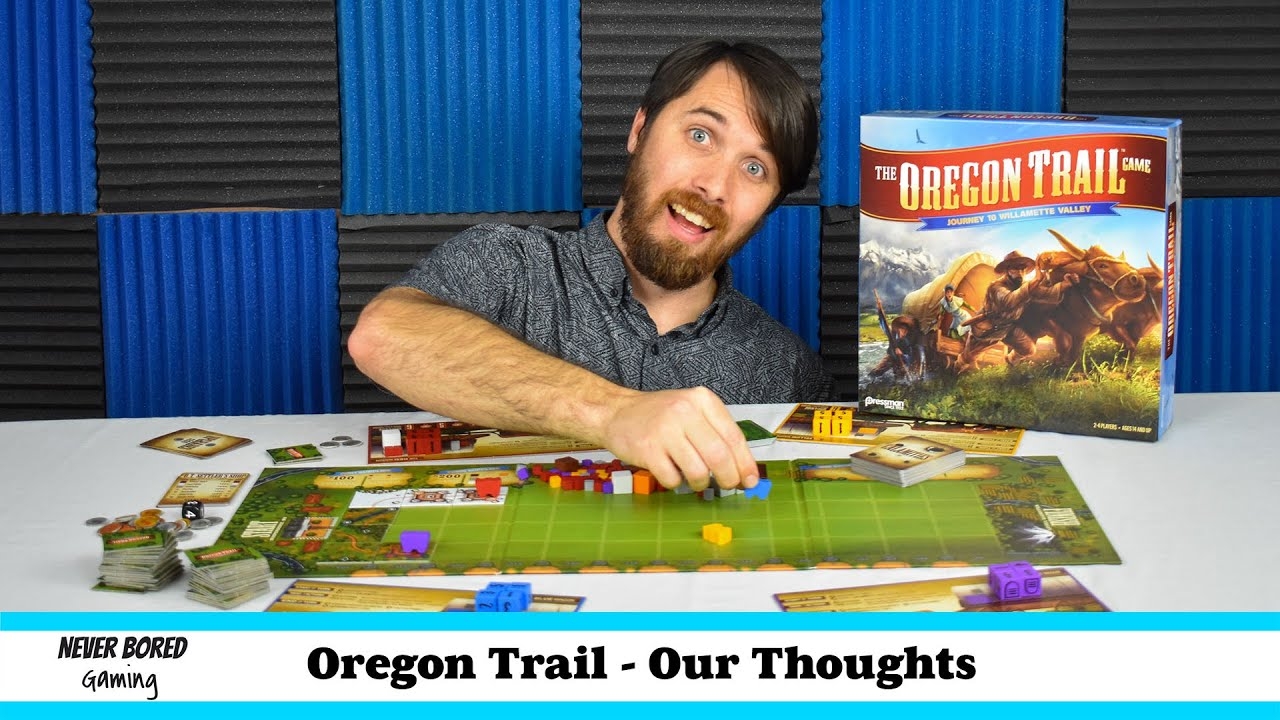The Oregon Trail Game Journey To Wilamette Valley Our Thoughts Board Game YouTube
