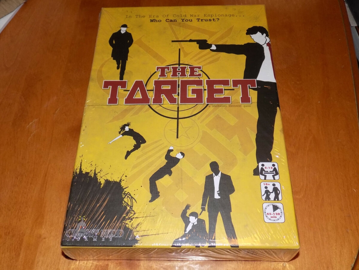 The Target Cold War Era Espionage Spy Spying CIA KGB Thriller Group Card Game For Sale Online EBay