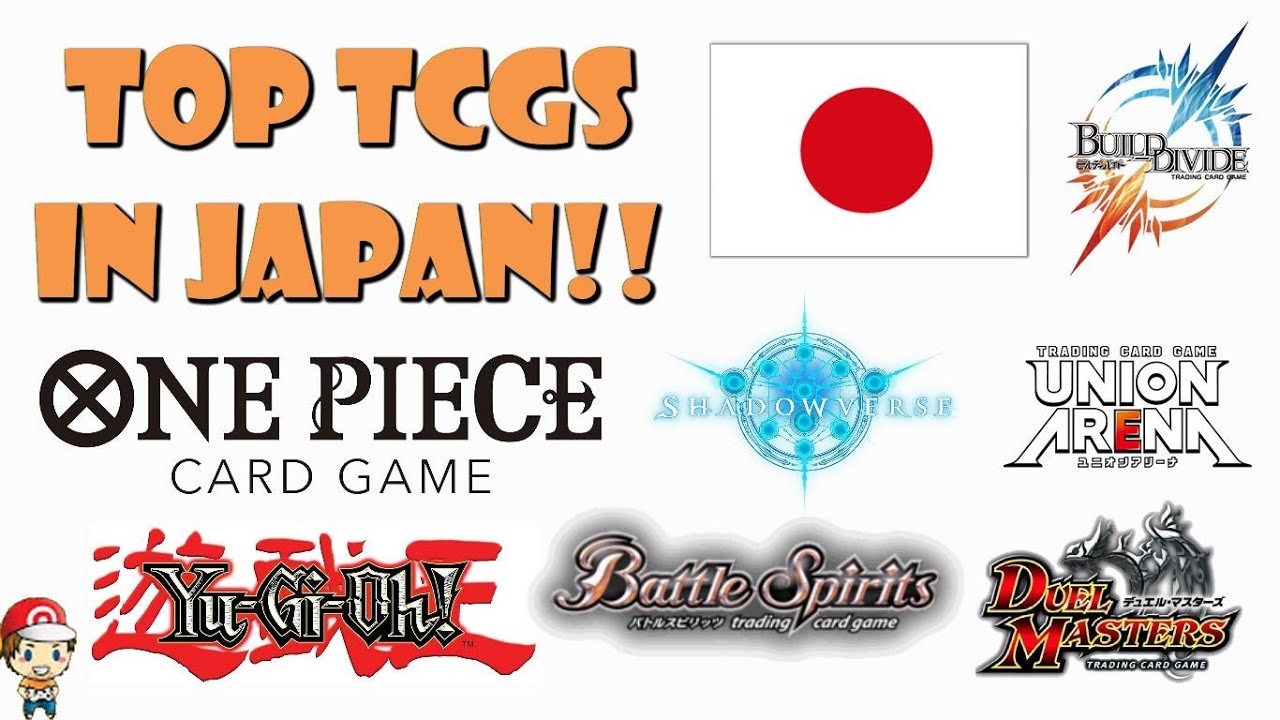 The Top 10 Trading Card Games In Japan One Piece Is Taking Over Top 10 TCGs YouTube