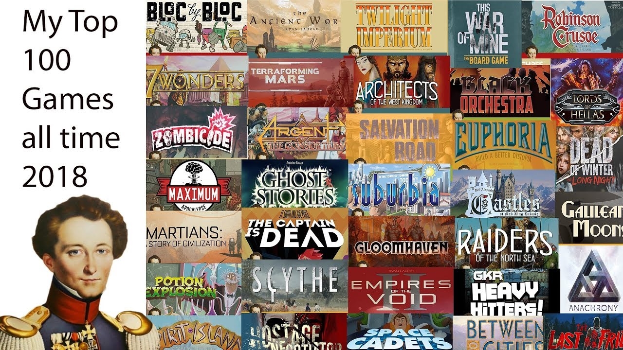 The Top 100 Games Of All Time 2018 YouTube