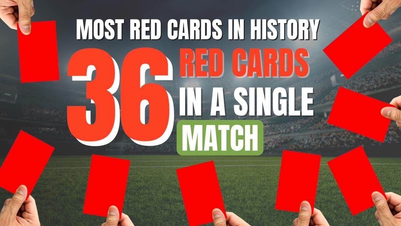 The Unbelievable Story Of 36 Red Cards In A Single Match YouTube