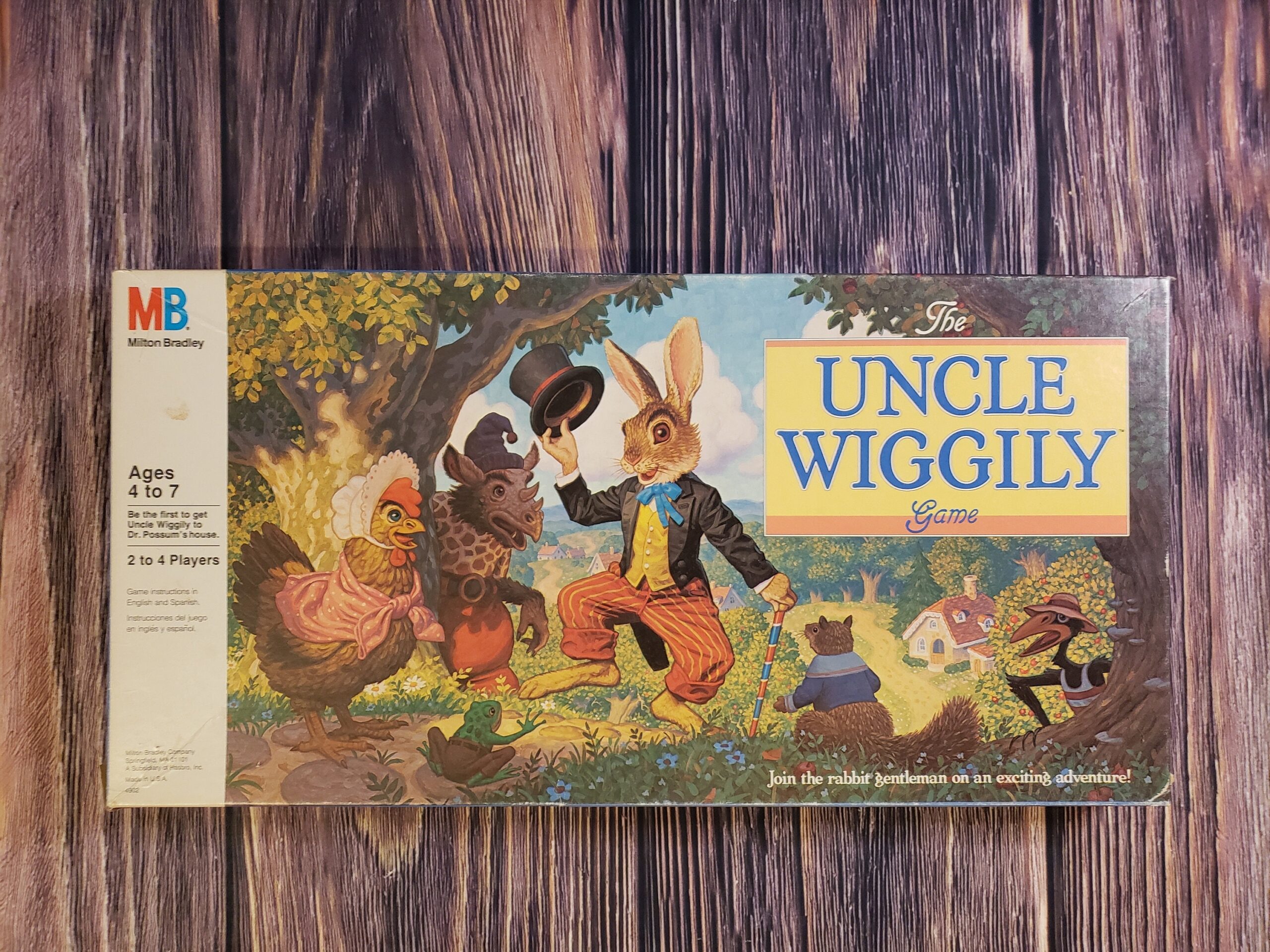 The Uncle Wiggily Game 1988 By Milton Bradley Etsy