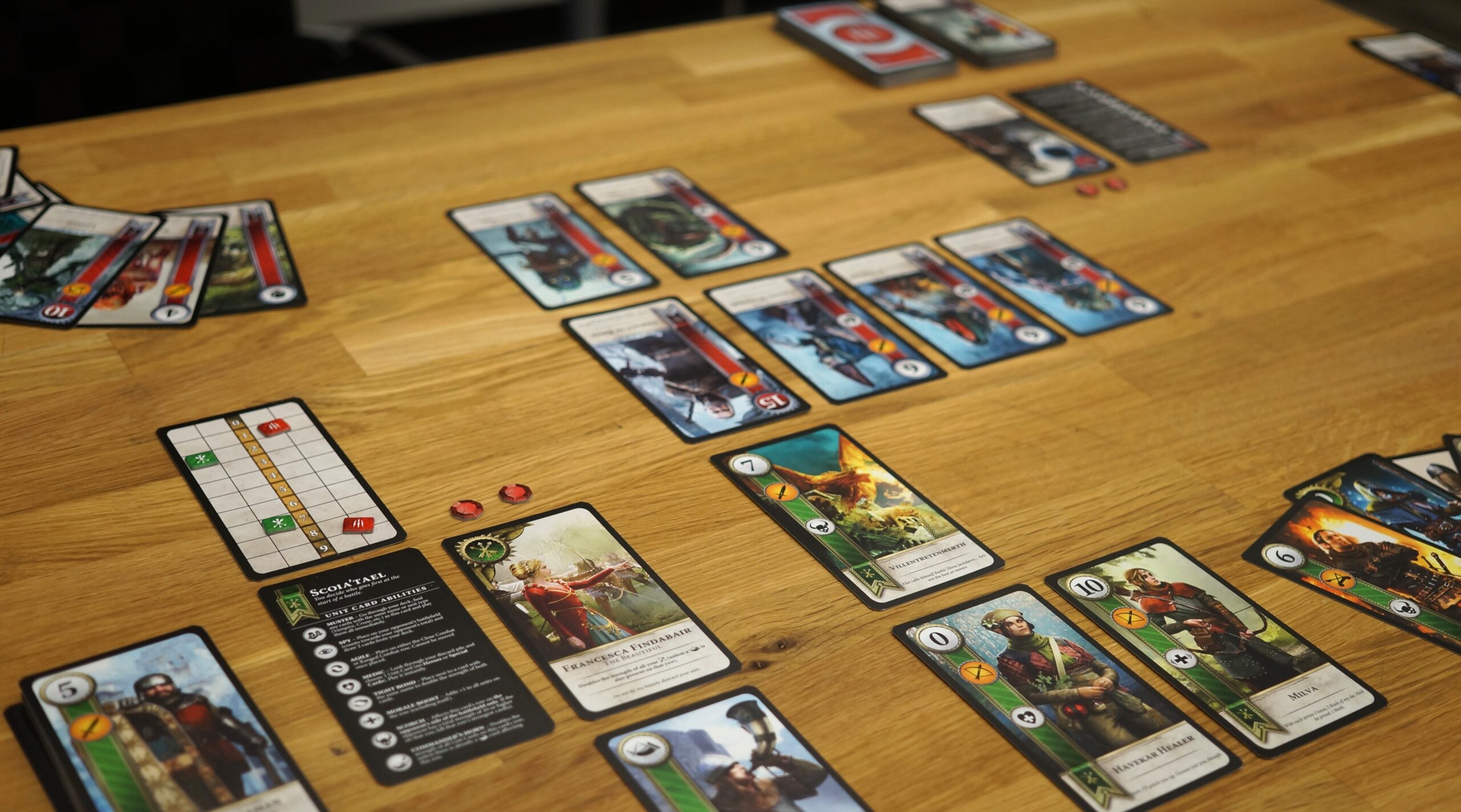 gwent card game physical