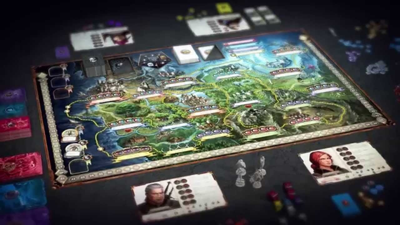 the witcher board game