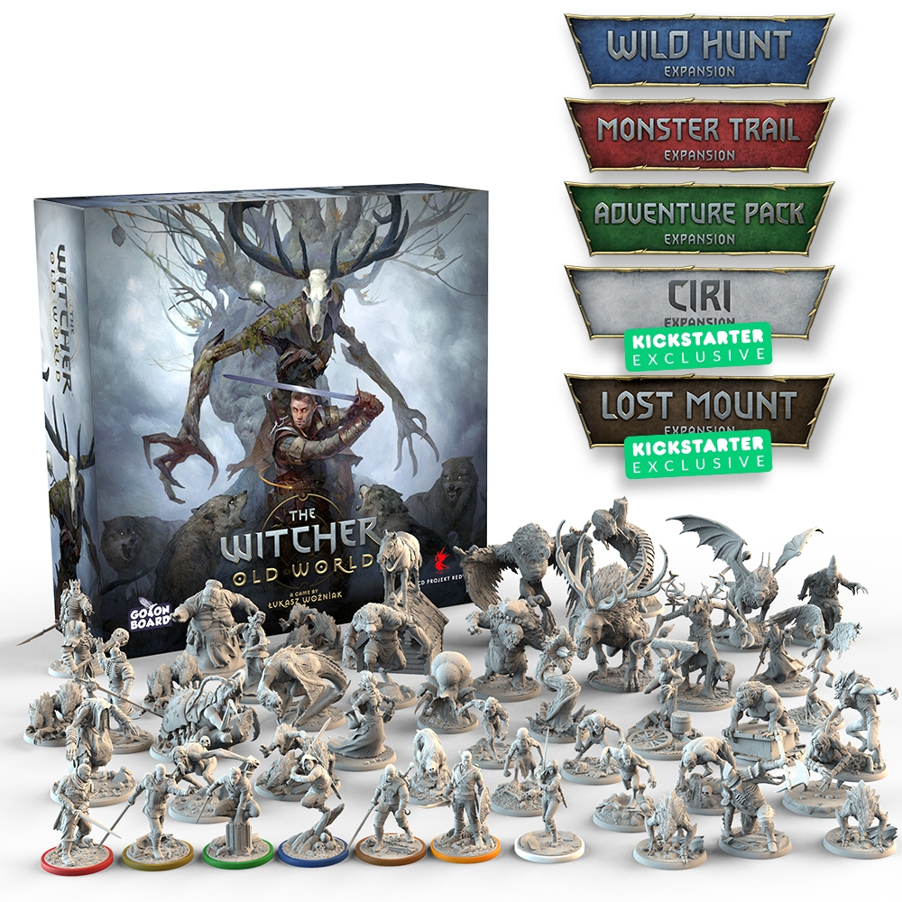 The Witcher Old World By Go On Board DELUXE PLEDGE EN Gamefound
