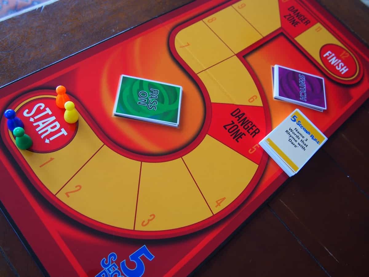 Think Fast Play The 5 Second Rule Board Game Newy With Kids