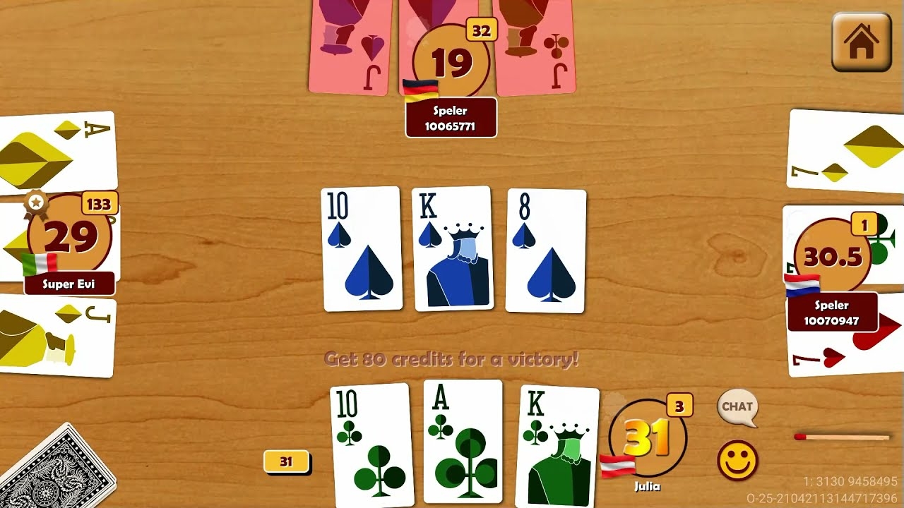 Thirty One 31 Blitz Card Game Online App YouTube