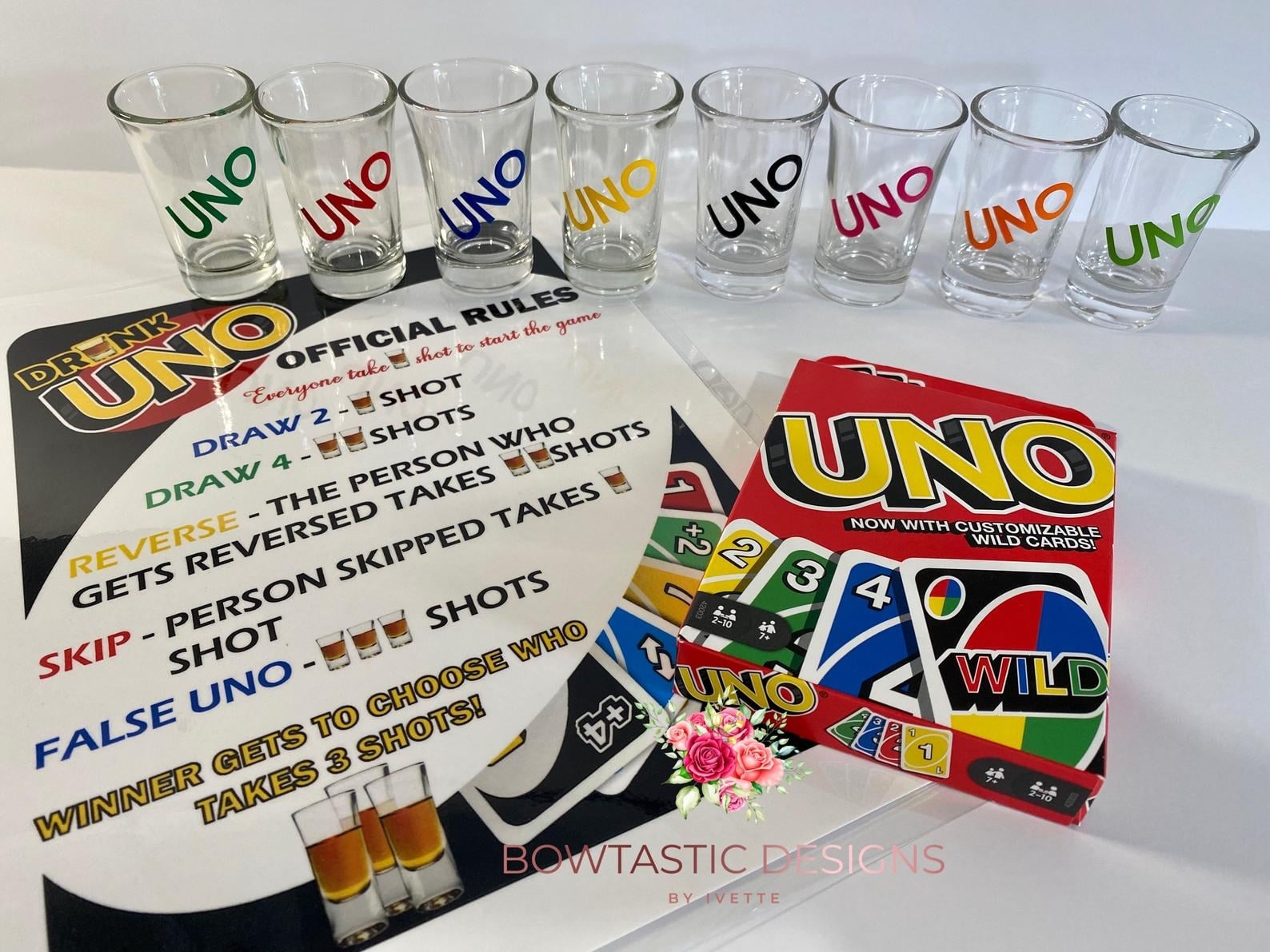 drinking games with uno cards