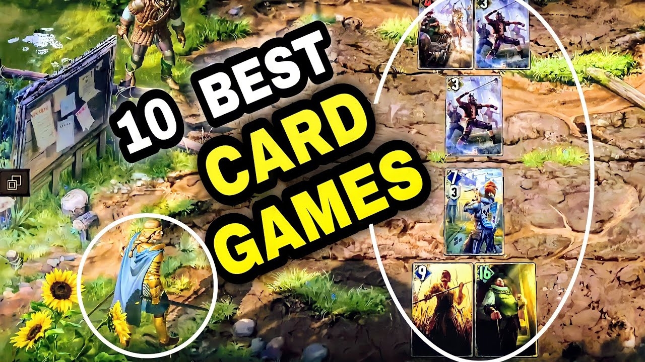 Top 10 Best CARD GAMES For Android IOS Best 10 CARD GAMES OFFLINE ONLINE For Mobile YouTube