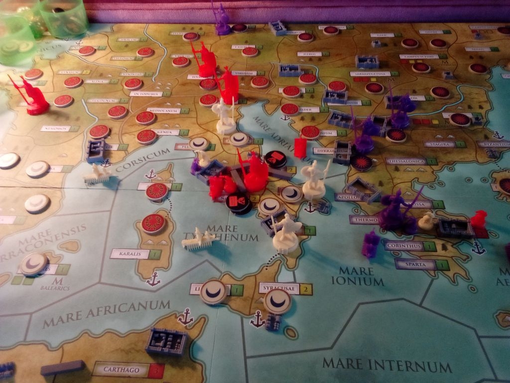 Total War ROME The Board Game Solo Rules First Impressions A Long Way Ahead BoardGameGeek