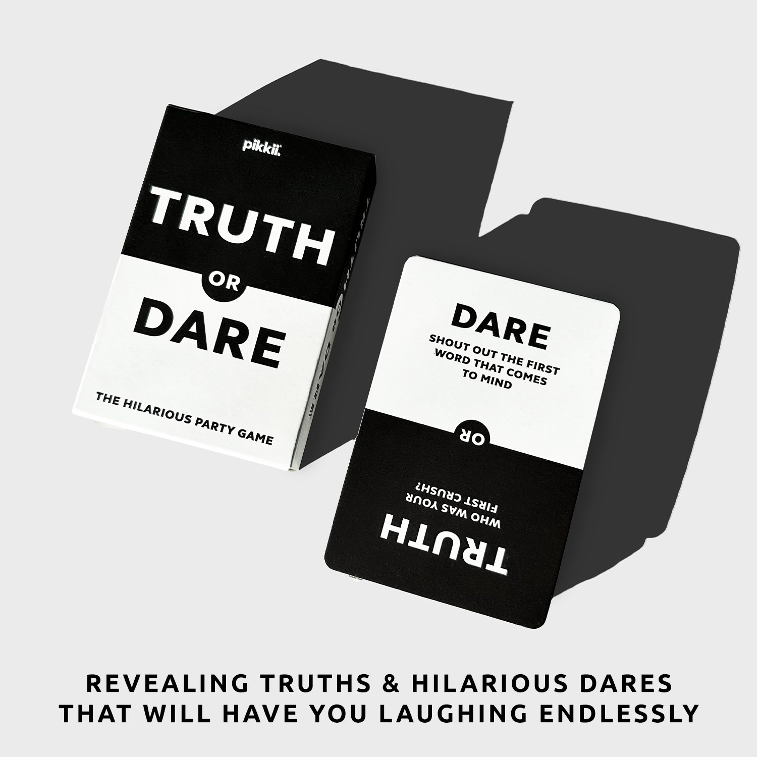 Truth Or Dare Playing Cards Family Friendly Party Game For Ages 8 Funny Card Game For Adults And Kids Fun Stocking Filler Gift Idea Etsy