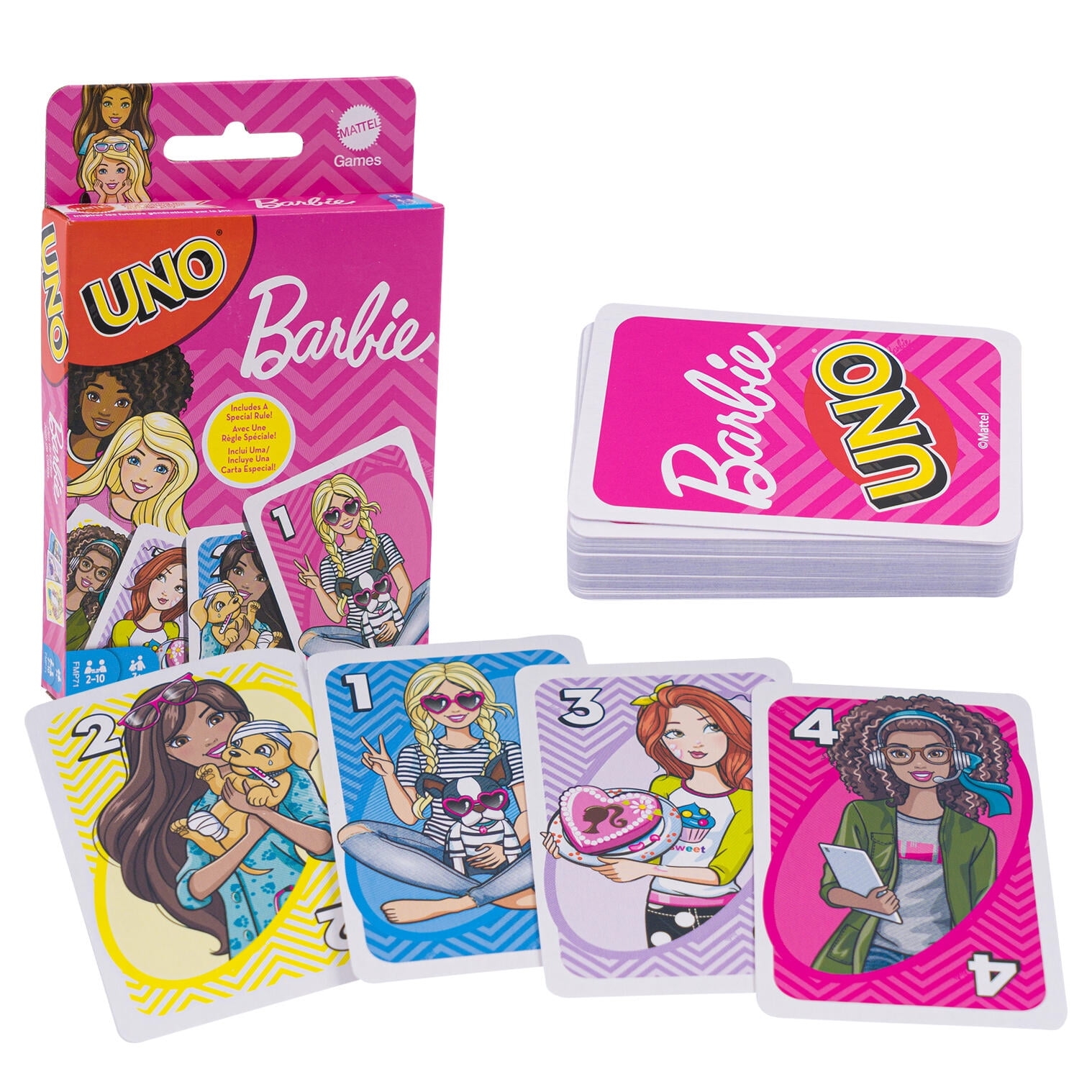 barbie uno card game