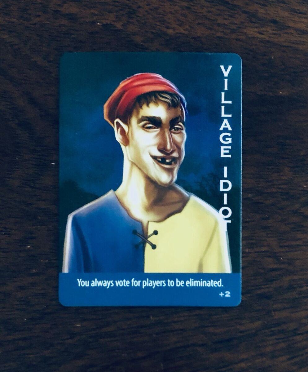 Ultimate Werewolf Village Idiot Card Official Extra Replacement Game Piece EBay Ultimate Werewolf Village Idiot Card Official Extra Replacement Game Piece EBay