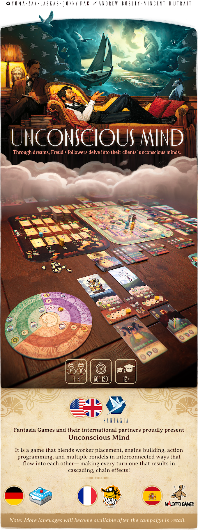 UNCONSCIOUS MIND By Fantasia Games Gamefound