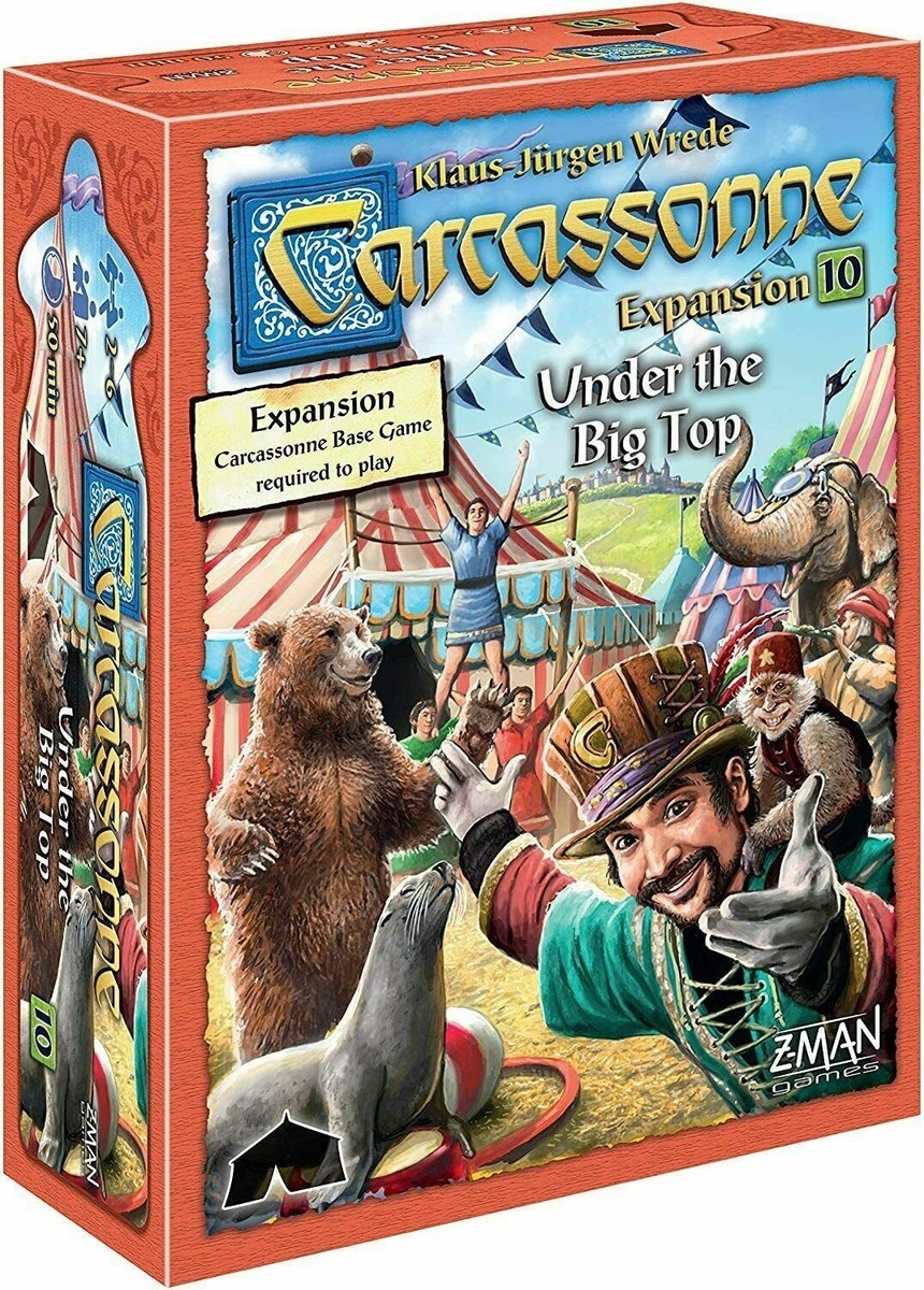 Under The Big Top Carcassonne Expansion 10 Board Game EBay