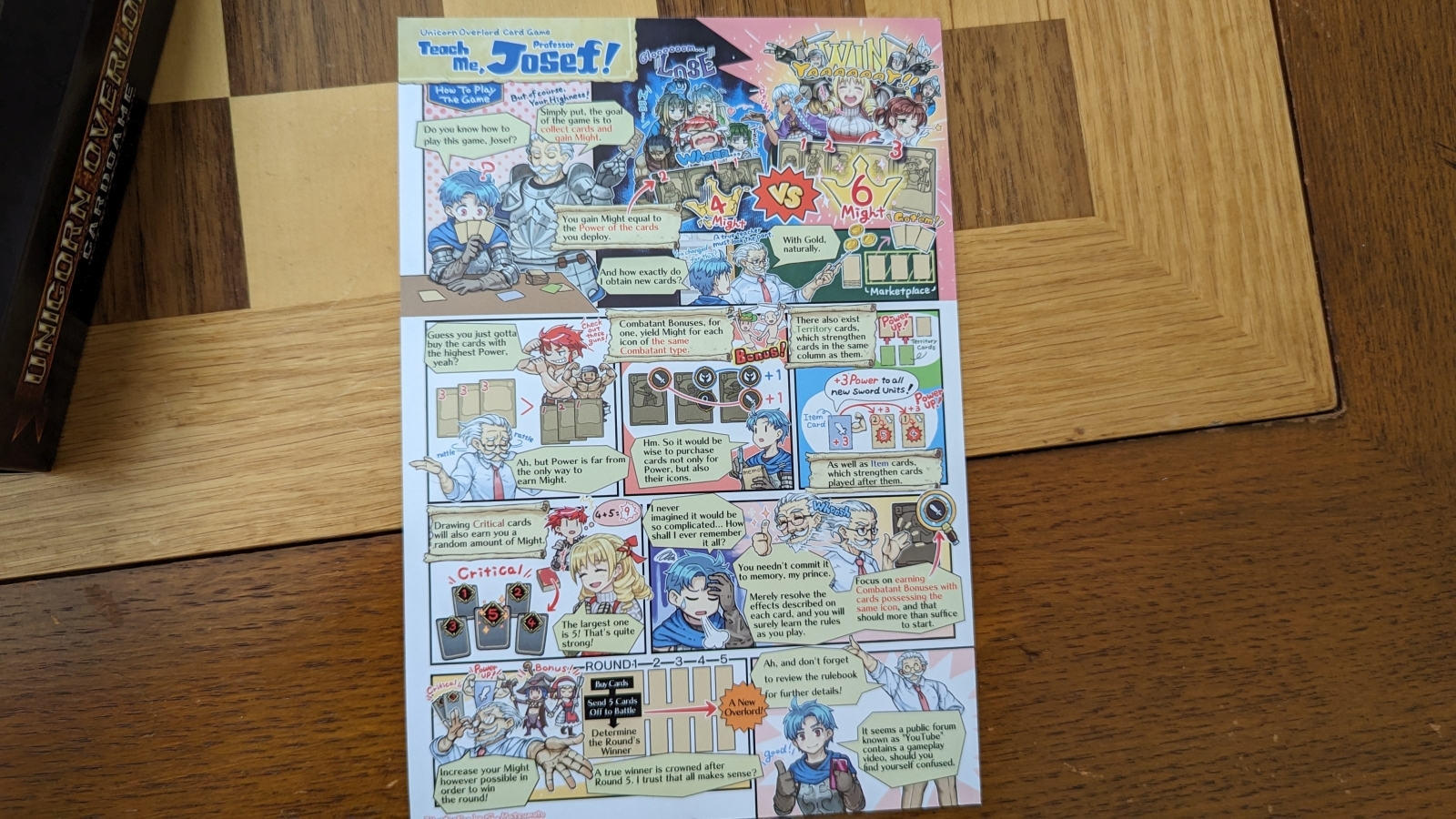 unicorn overlord card game