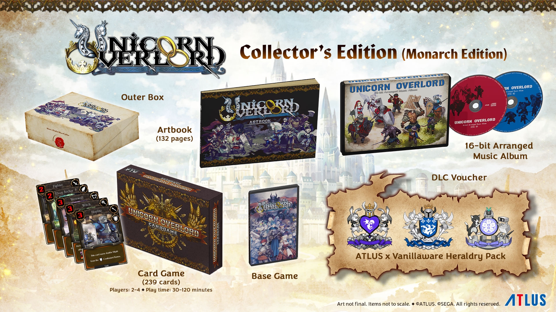 Unicorn Overlord Collector s Edition Includes A Full Physical Card Game