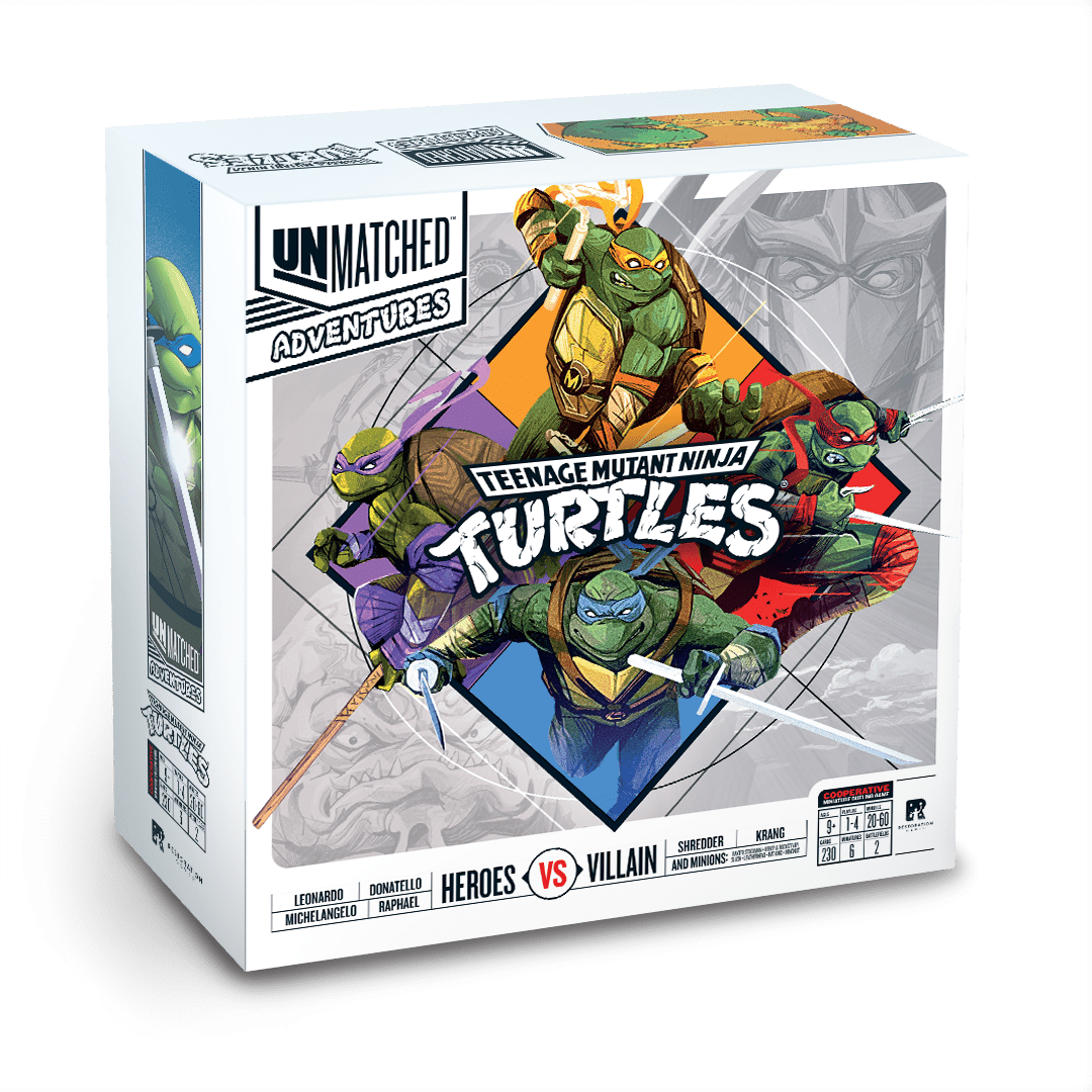 Unmatched Adventures Teenage Mutant Ninja Turtles Restoration Games