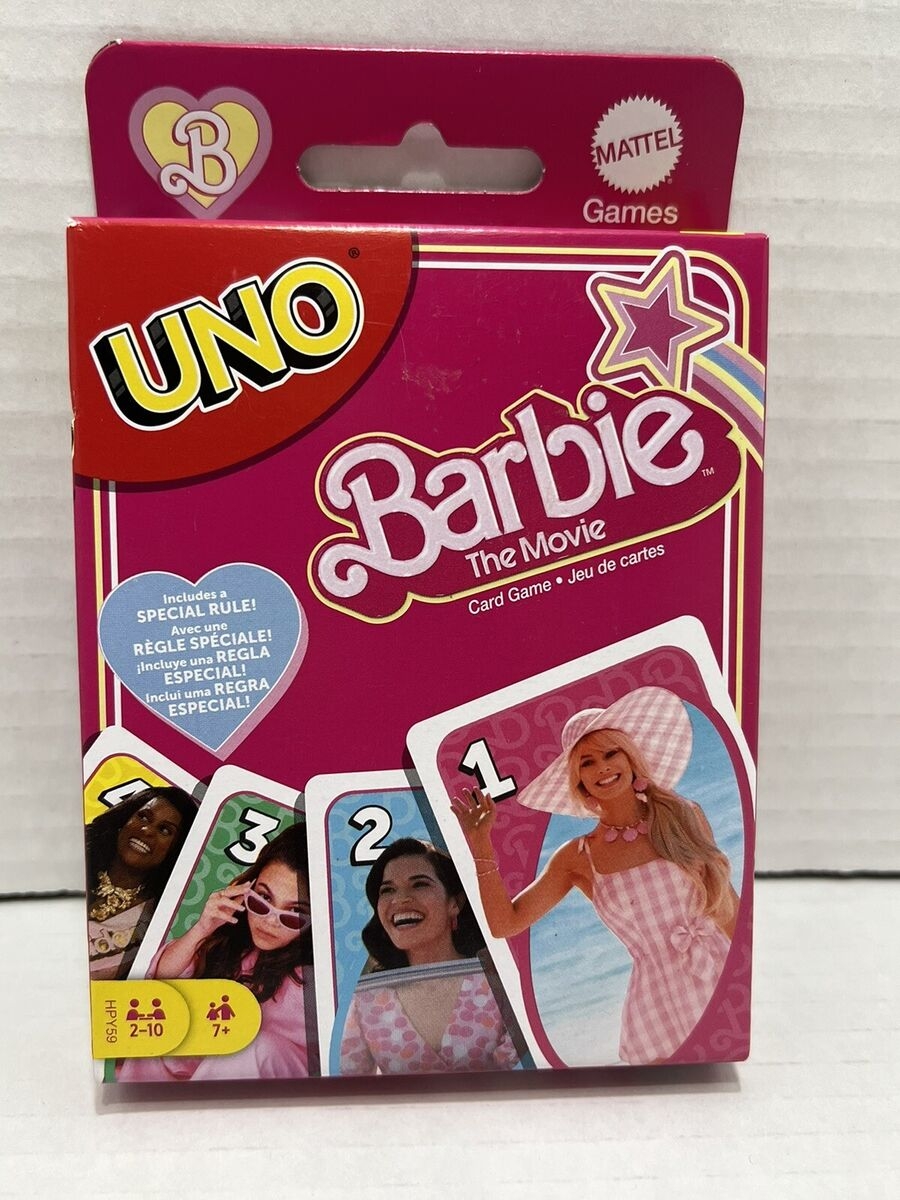 UNO Barbie The Movie Card Game New By Mattel EBay
