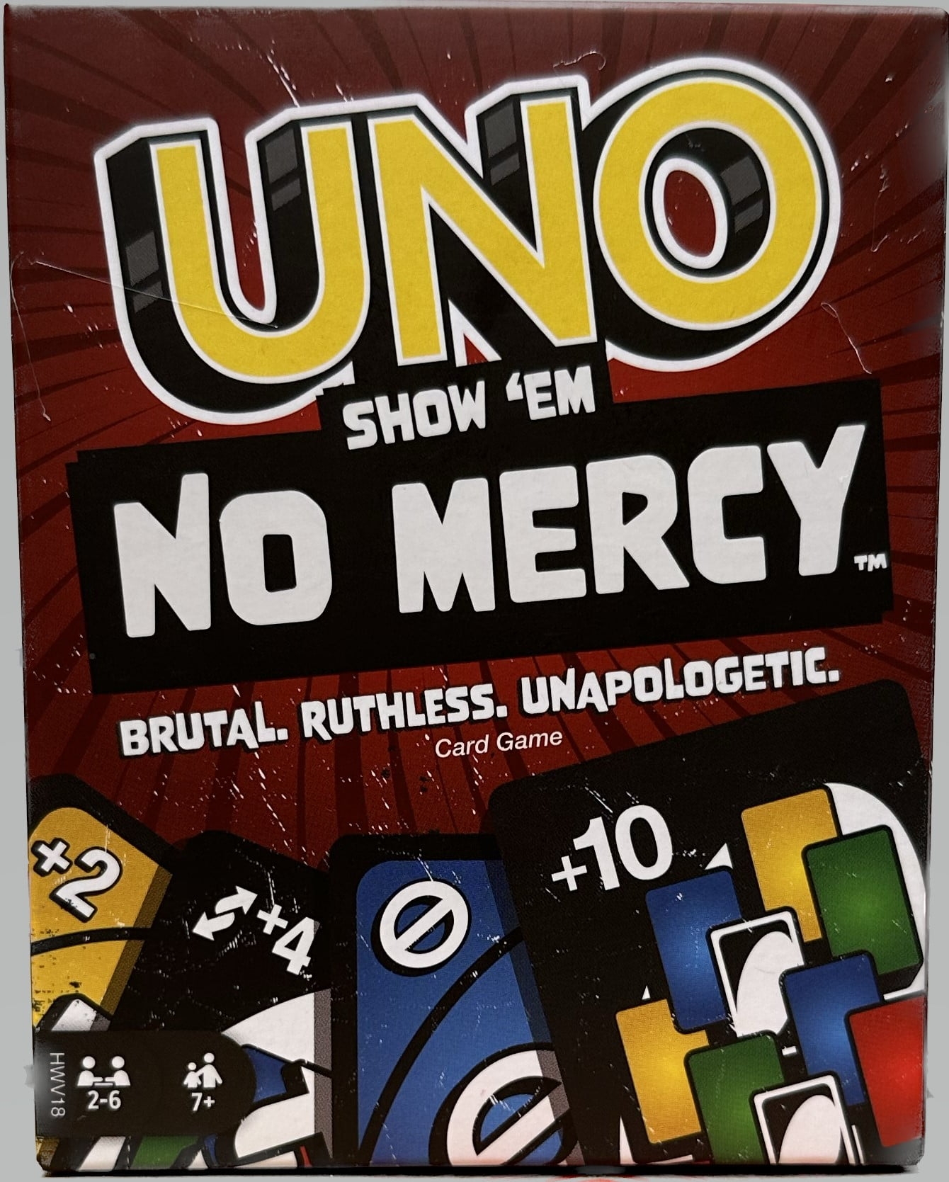 UNO Show Em NO MERCY Brutal Card Game With Ruthless Penalties And Unapologetic Rules Walmart