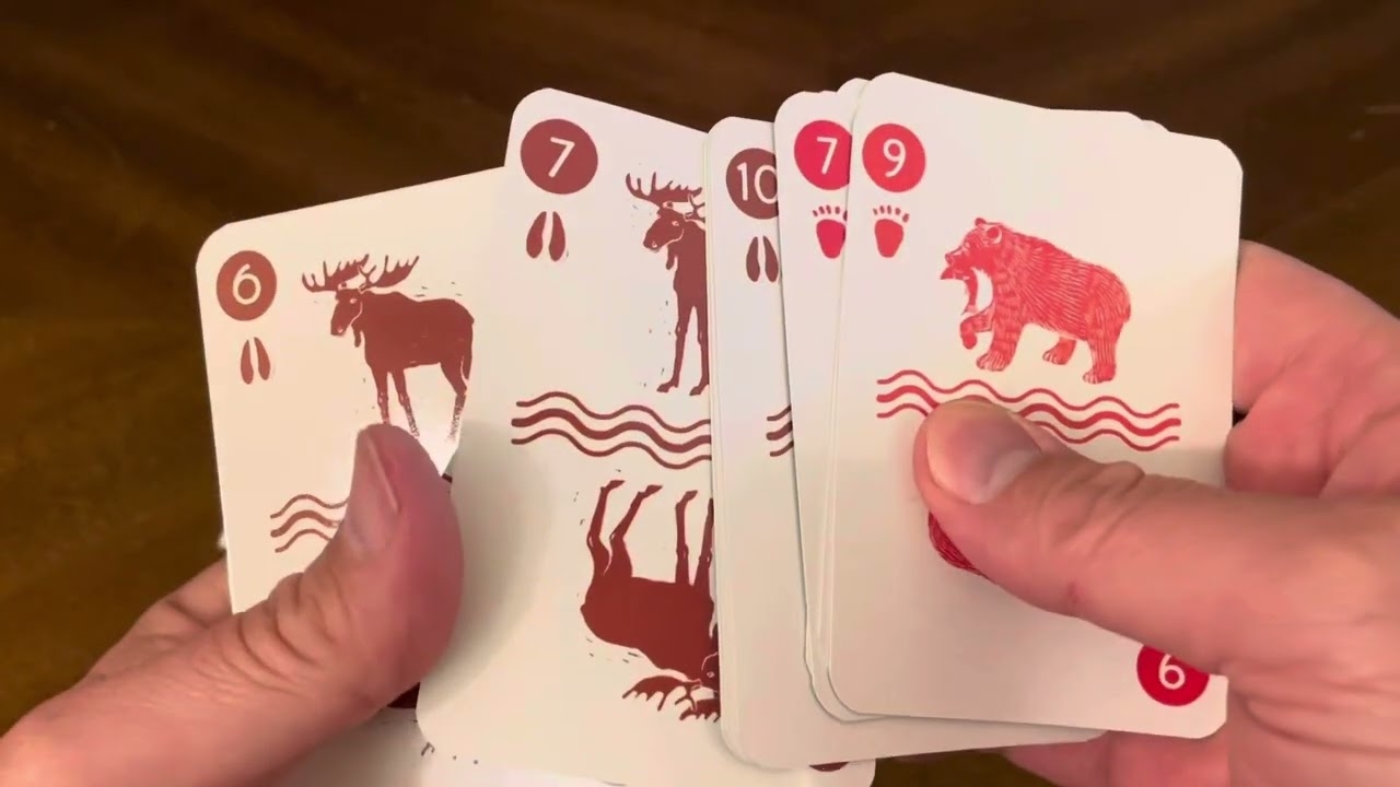 up and down the river card game