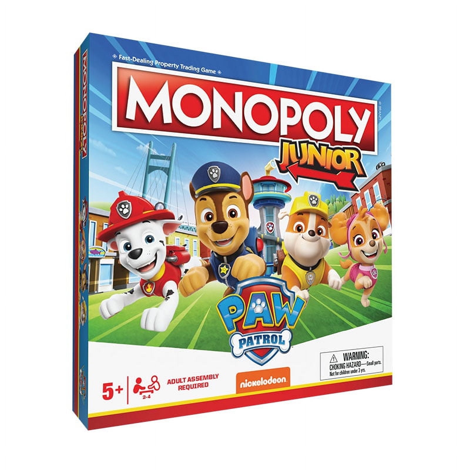 USAopoly Monopoly Jr Paw Patrol Edition Board Game For Kids And Children Walmart