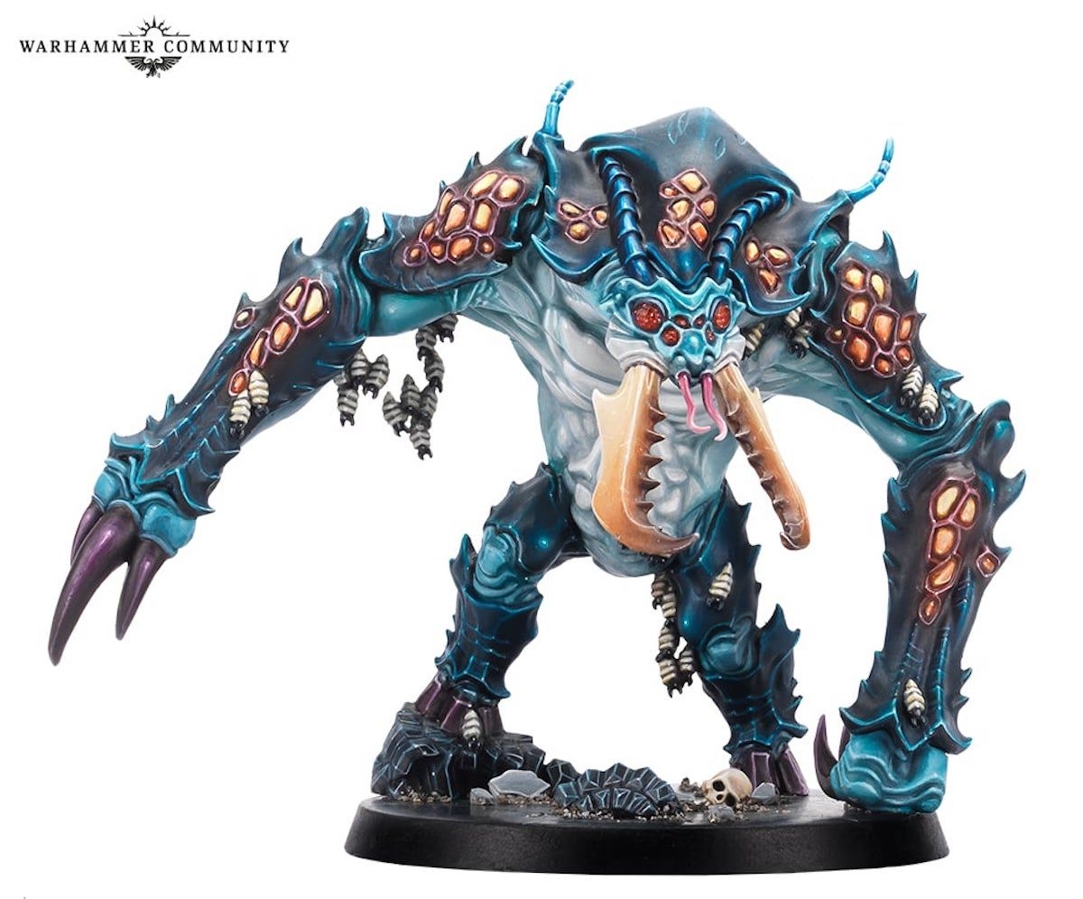 Using Combat Arena Lair Of The Beast Board Game Miniatures In Warhammer 40K