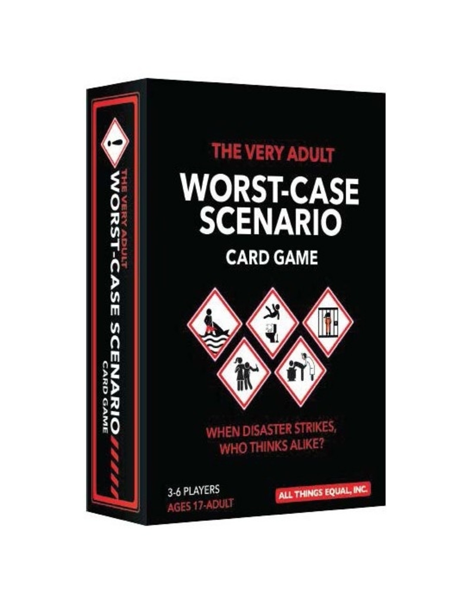Very Adult Worst Case Scenario Card Game Black Diamond Games