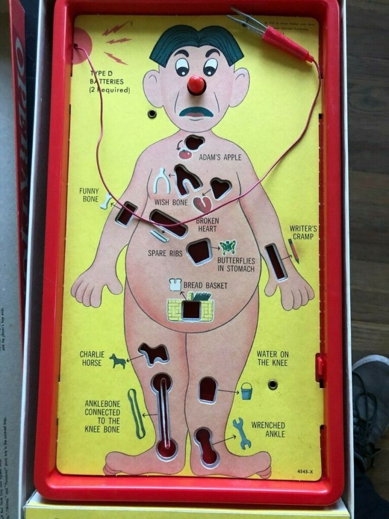 Vintage 1965 OPERATION BOARD GAME DOCTOR SMOKING CIGARETTE EBay