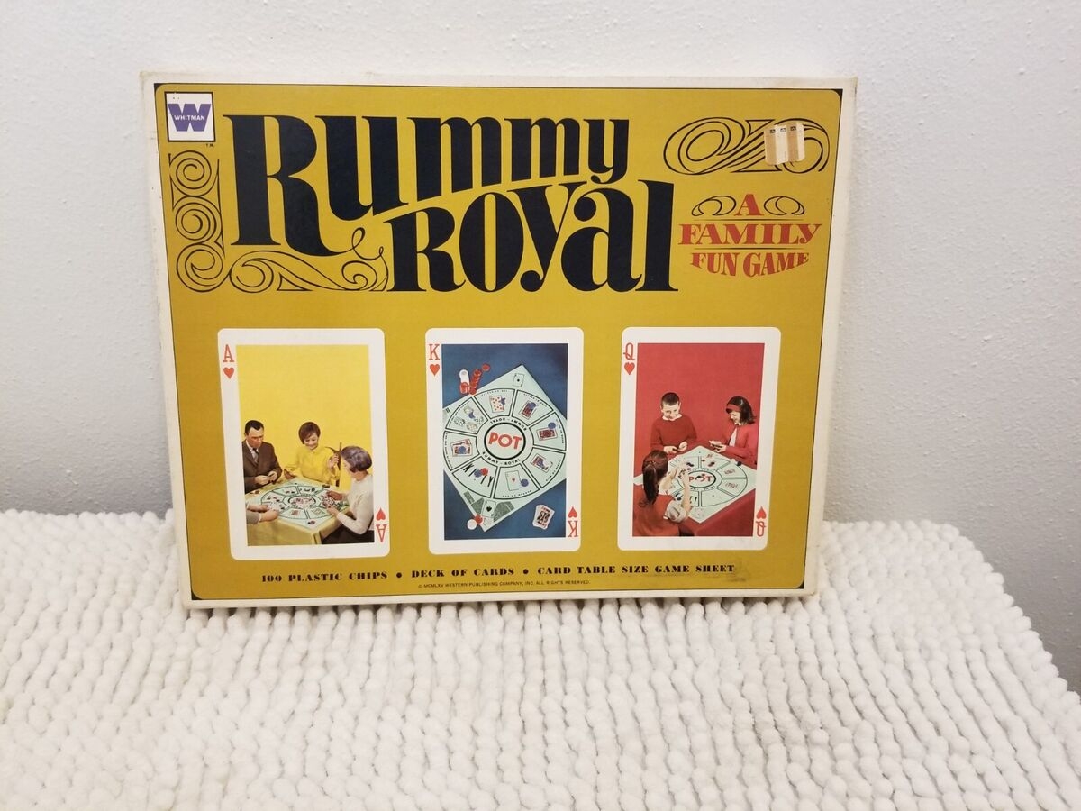 Vintage 1965 Rummy Royal Board Game Whitman 4804 EBay
