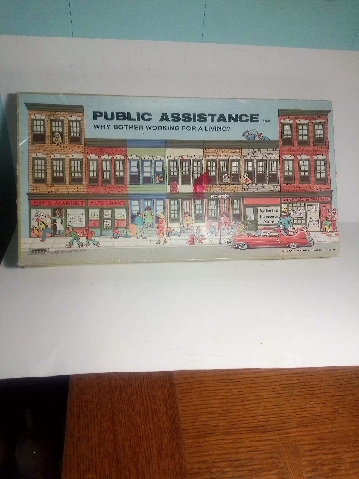 Vintage 1980 Public Assistance Board Game