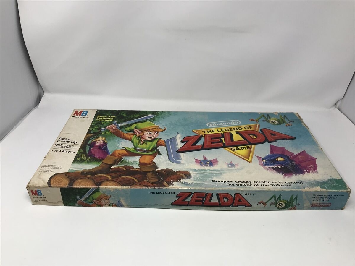 Vintage 1988 Nintendo The Legend Of Zelda Board Game Milton Bradley RARE EBay