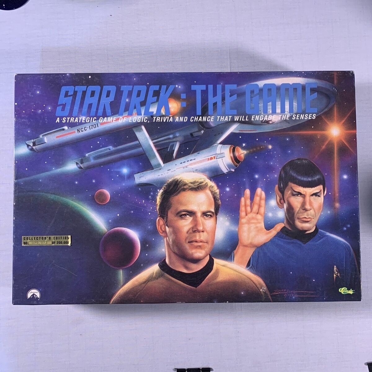 Vintage 1992 Star Trek The Game Collectors Edition Brand New Board Game EBay
